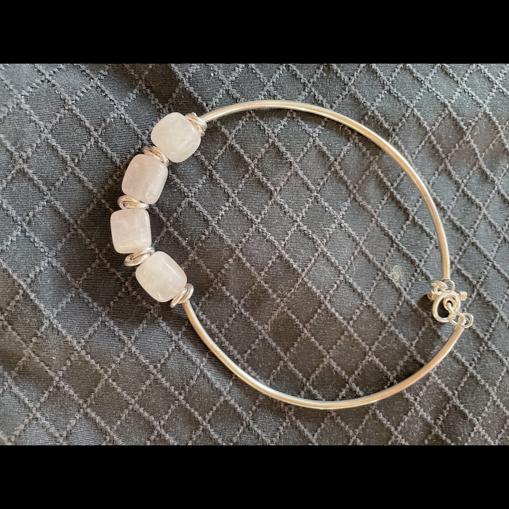 Rose Quartz Gem Necklace